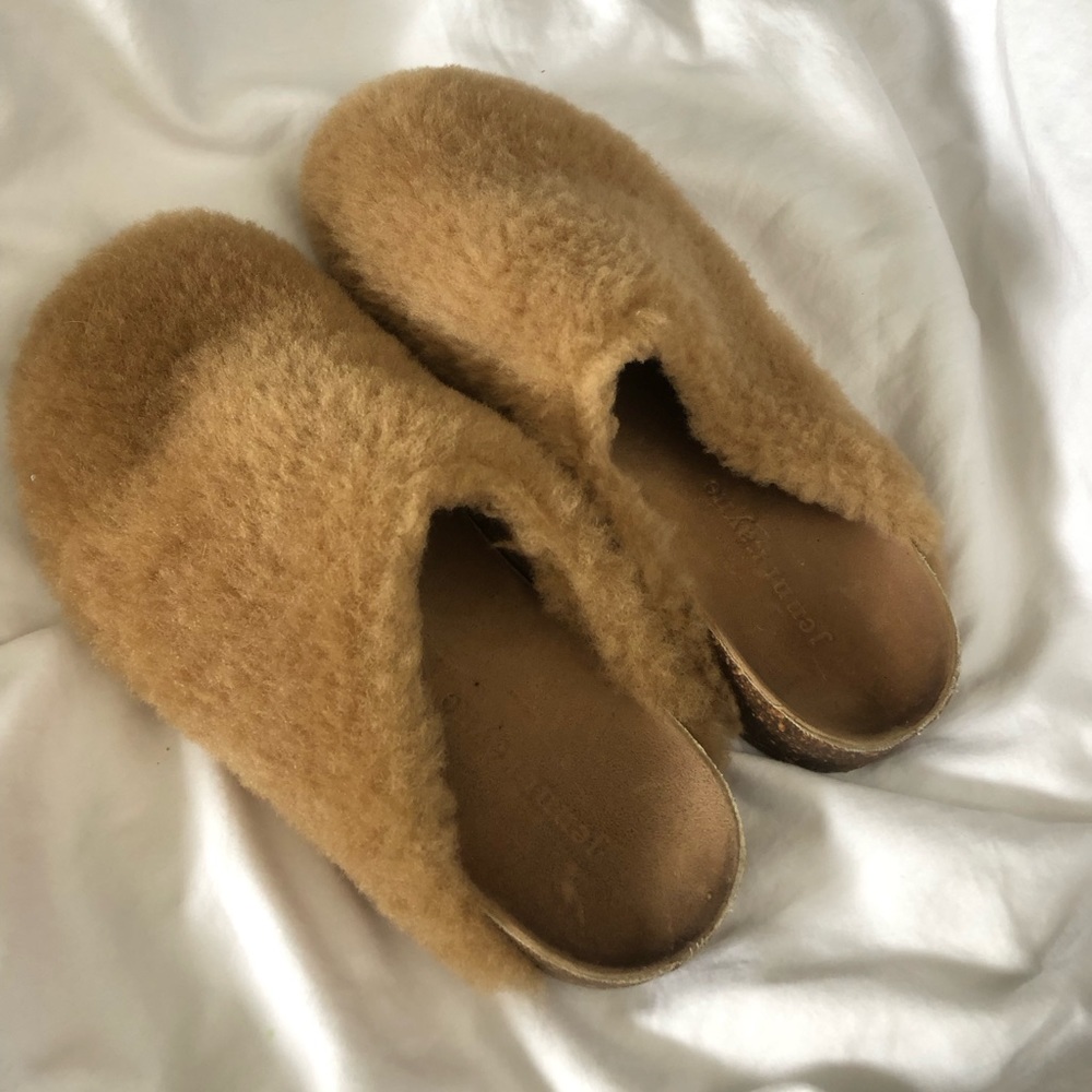 Jenni Kayne shearling moc clogs